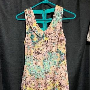 Floral printed dress